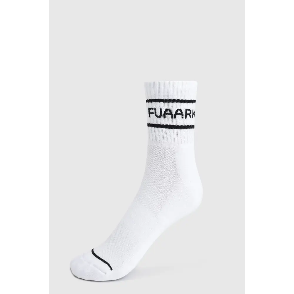 Legacy Quarter Socks White/Black - Socks