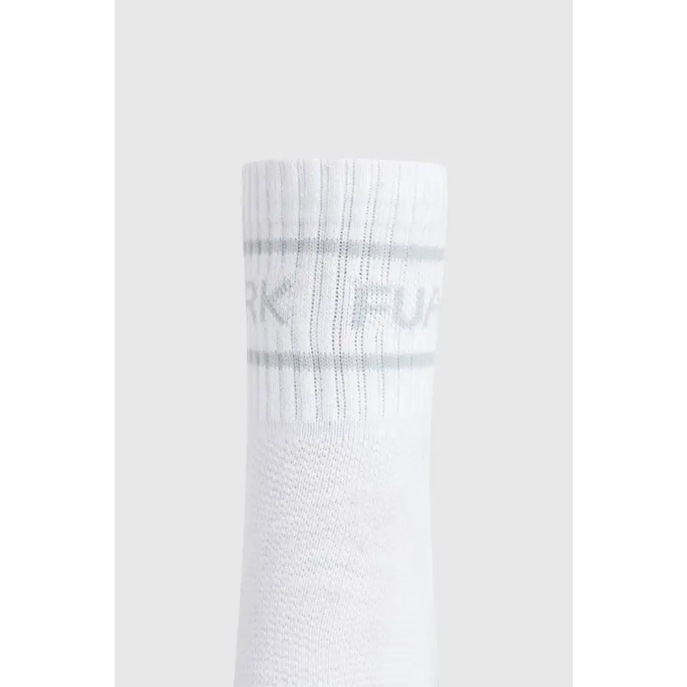 Legacy Quarter Socks White/Grey - Socks