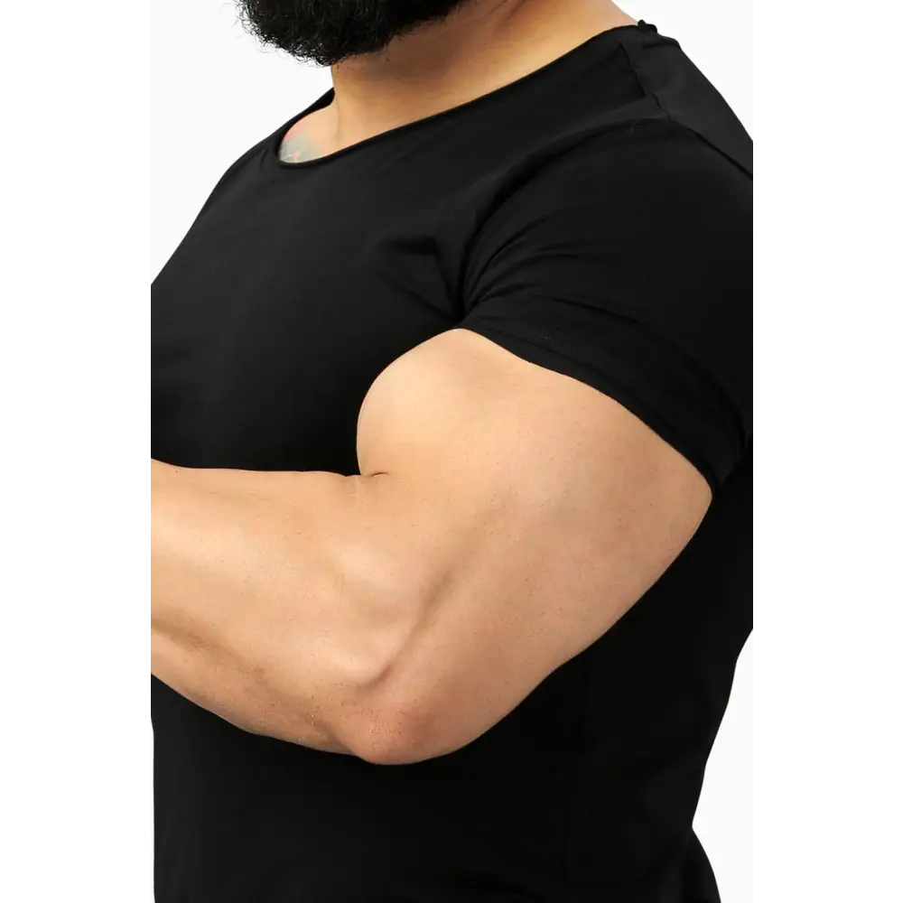 Legacy Scoop Neck T-shirt Black - Tshirts