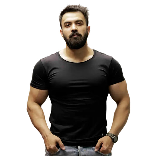 Legacy Scoop Neck T-shirt Black - Tshirts