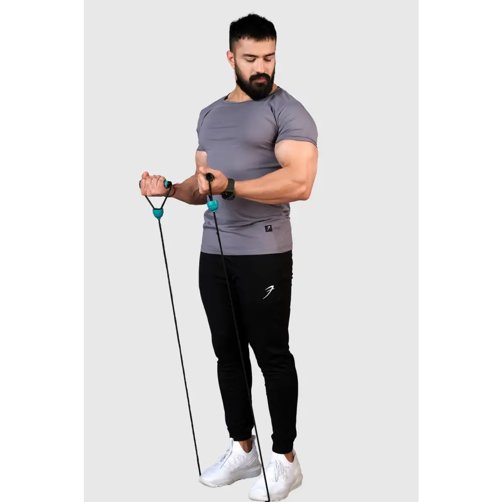 Legacy Scoop Neck T-shirt Grey - Tshirts