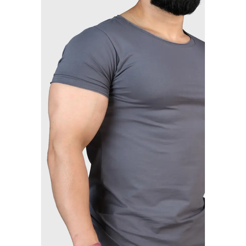Legacy Scoop Neck T-shirt Grey - Tshirts