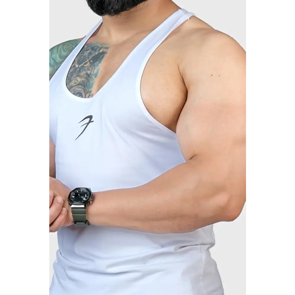 Legacy Stringer White - Vest