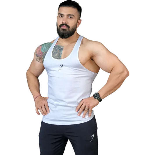 Legacy Stringer White - Vest