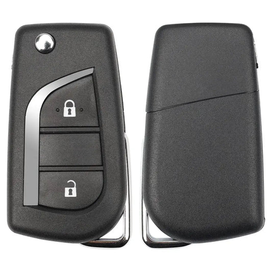 Leo FCC:HYQ12BFB GQ4-73T THAILAND VIOS Remote Control Car Key For Toyota Corolla iM RAV4 Camry 2017-2021 8A-CHIP.