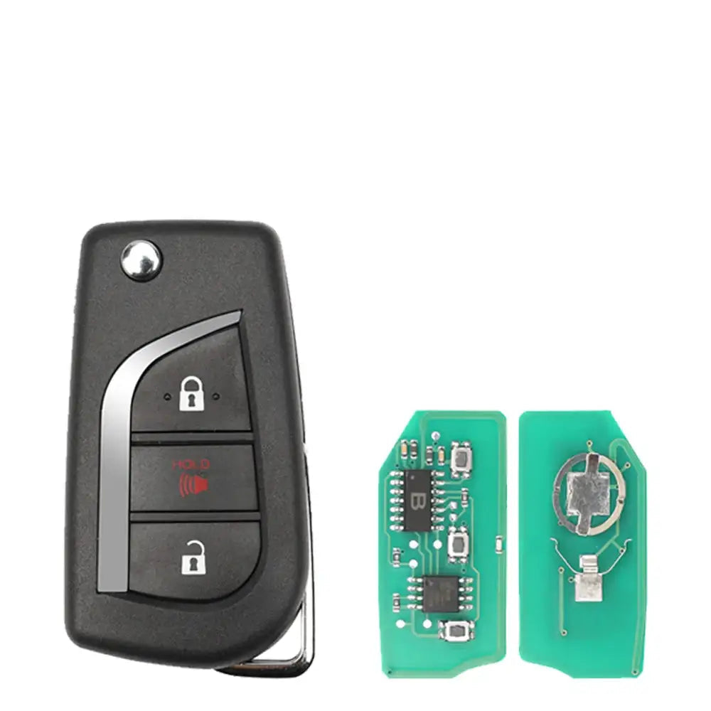 Leo FCC:HYQ12BFB GQ4-73T THAILAND VIOS Remote Control Car Key For Toyota Corolla iM RAV4 Camry 2017-2021 8A-CHIP.