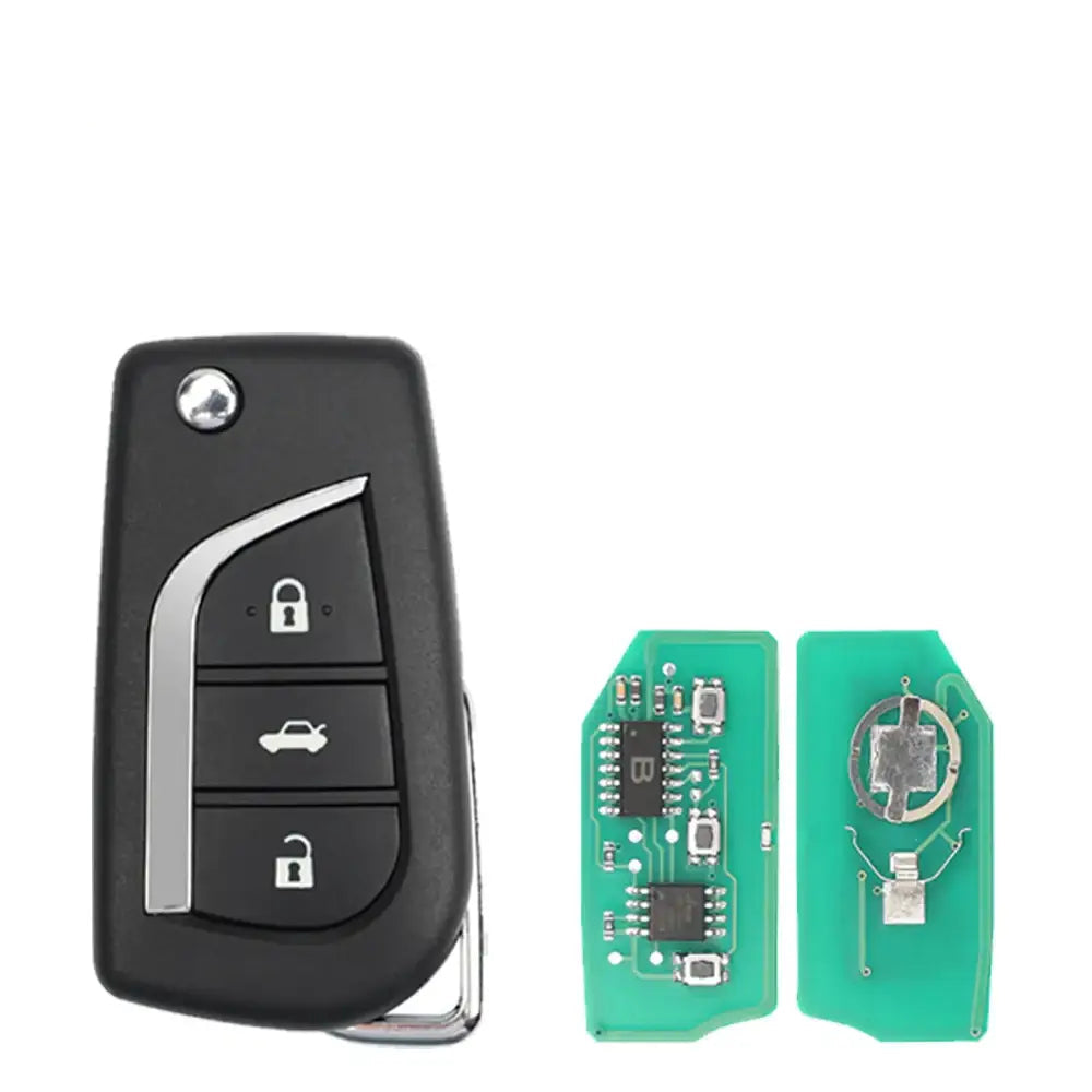 Leo FCC:HYQ12BFB GQ4-73T THAILAND VIOS Remote Control Car Key For Toyota Corolla iM RAV4 Camry 2017-2021 8A-CHIP.