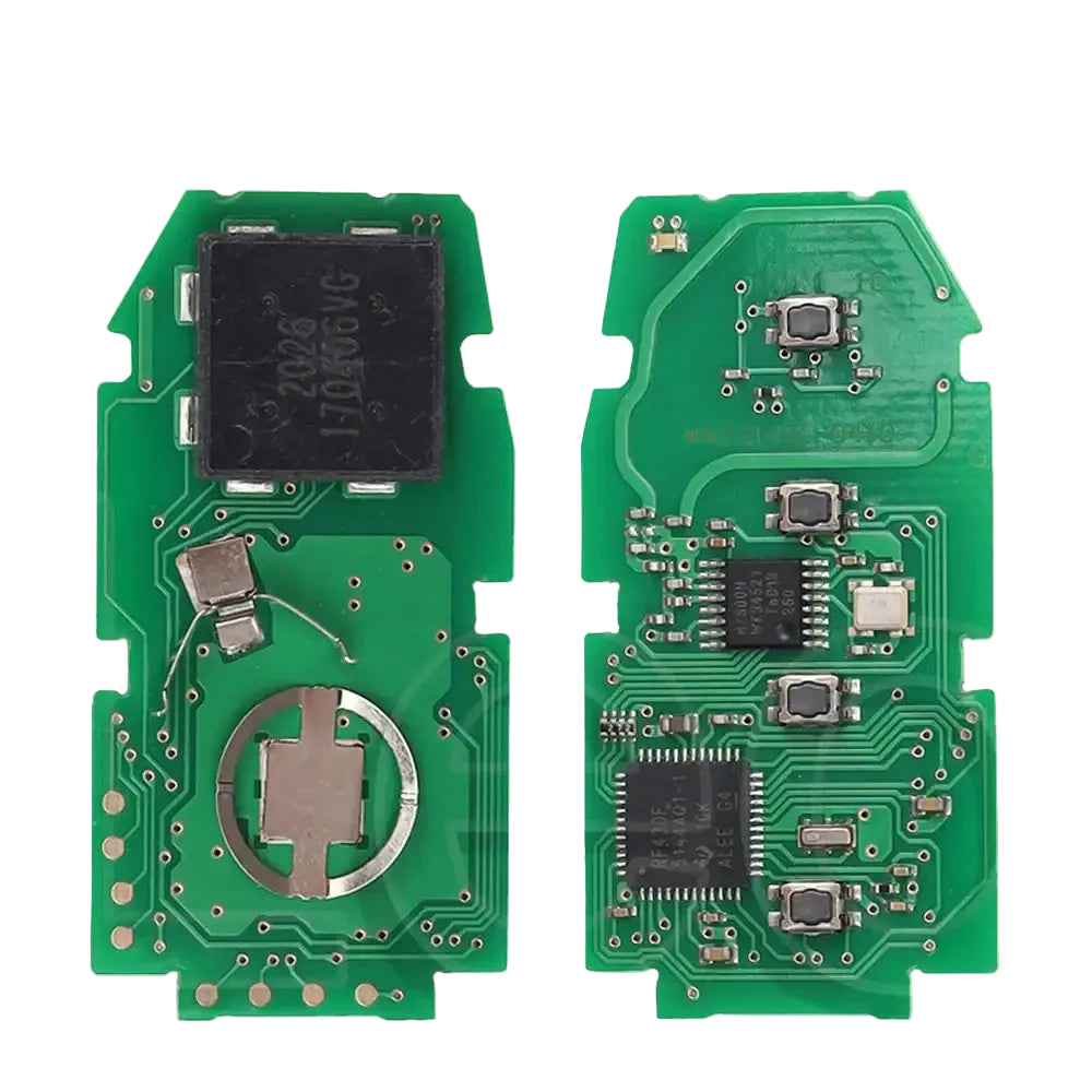 Leo Smart Remote Key For Toyota AVALON 4Button 0410-Board p4:AAAA 312-314MHZ ID:8A-CHIP World available FCC:HYQ14FBE
