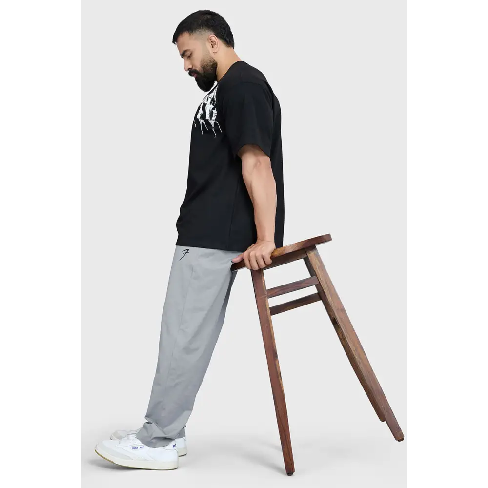 Levitate Oversized T-shirt Black - Tshirts