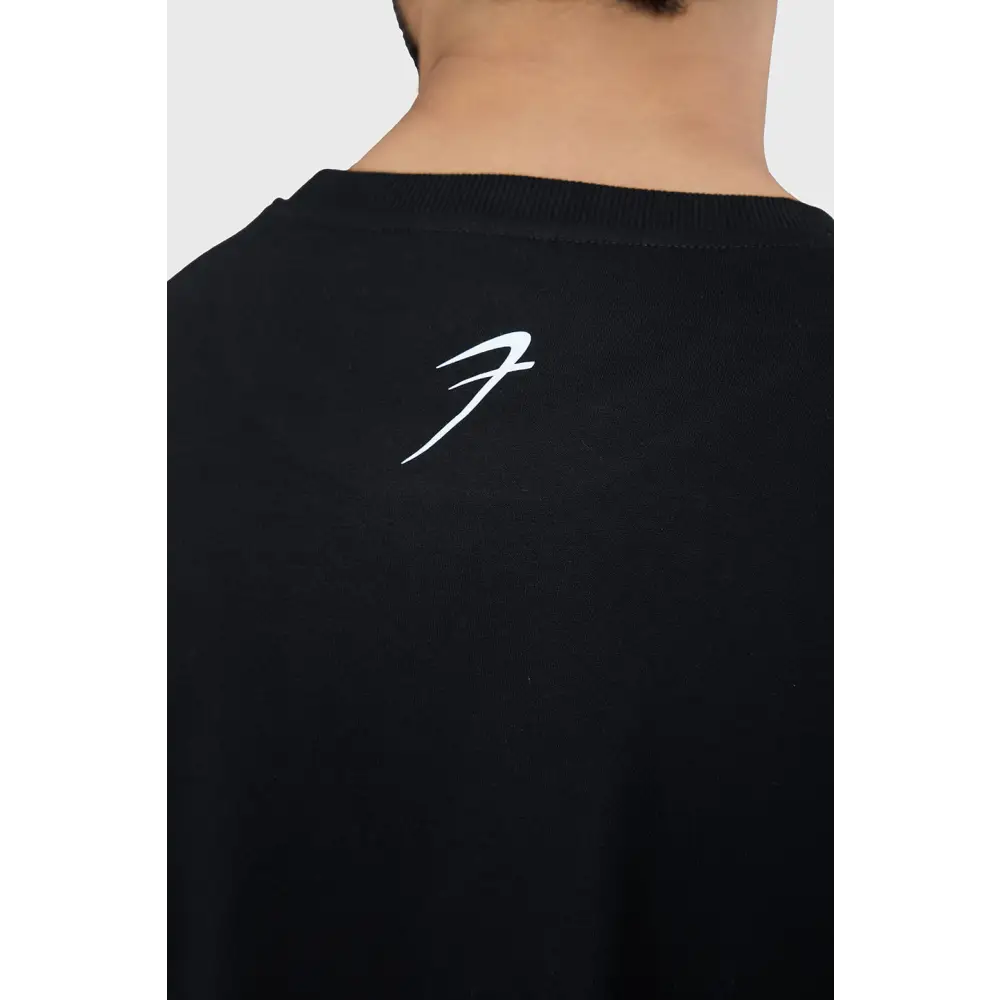 Levitate Oversized T-shirt Black - Tshirts