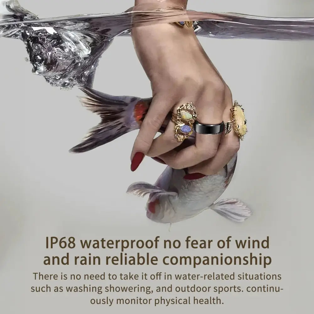 LIFEBEE R6 Smart Couple’s Ring with Health Monitoring and Multi-Sport Modes