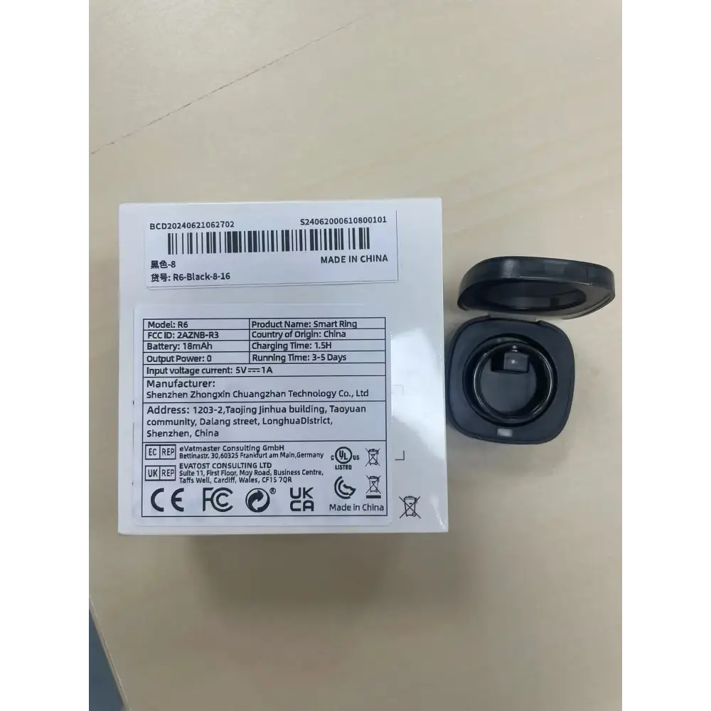 LIFEBEE R6 Smart Couple’s Ring with Health Monitoring and Multi-Sport Modes