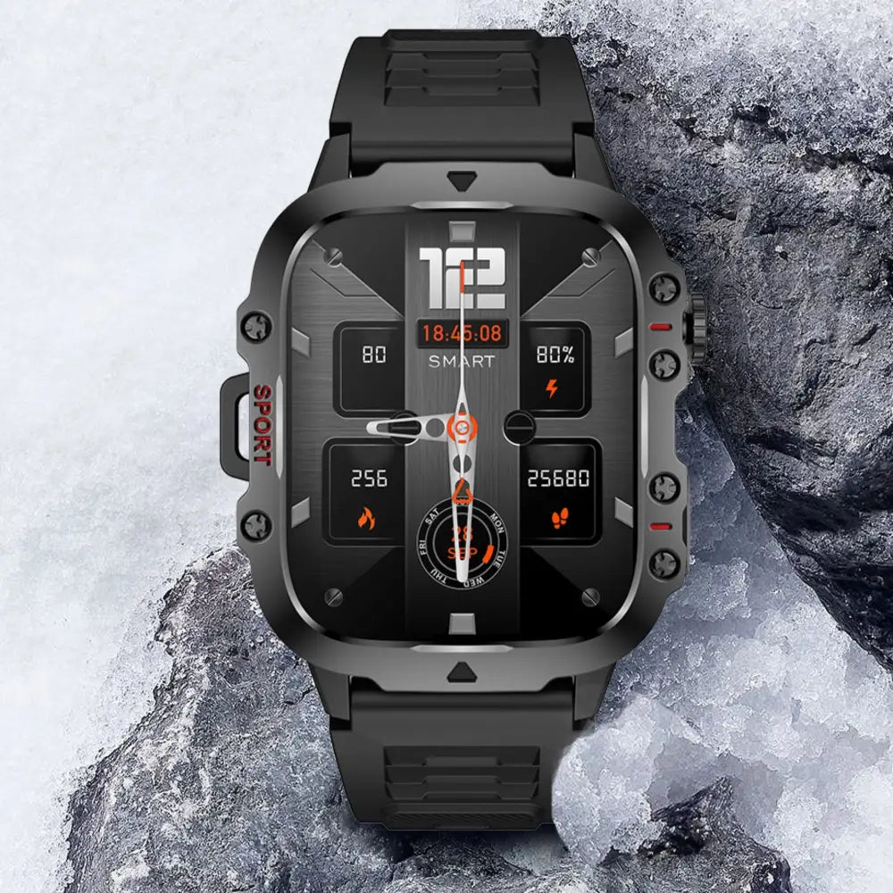 LIGE Casual Smart Watch – Voice Assistant (2 colours available) - TWS