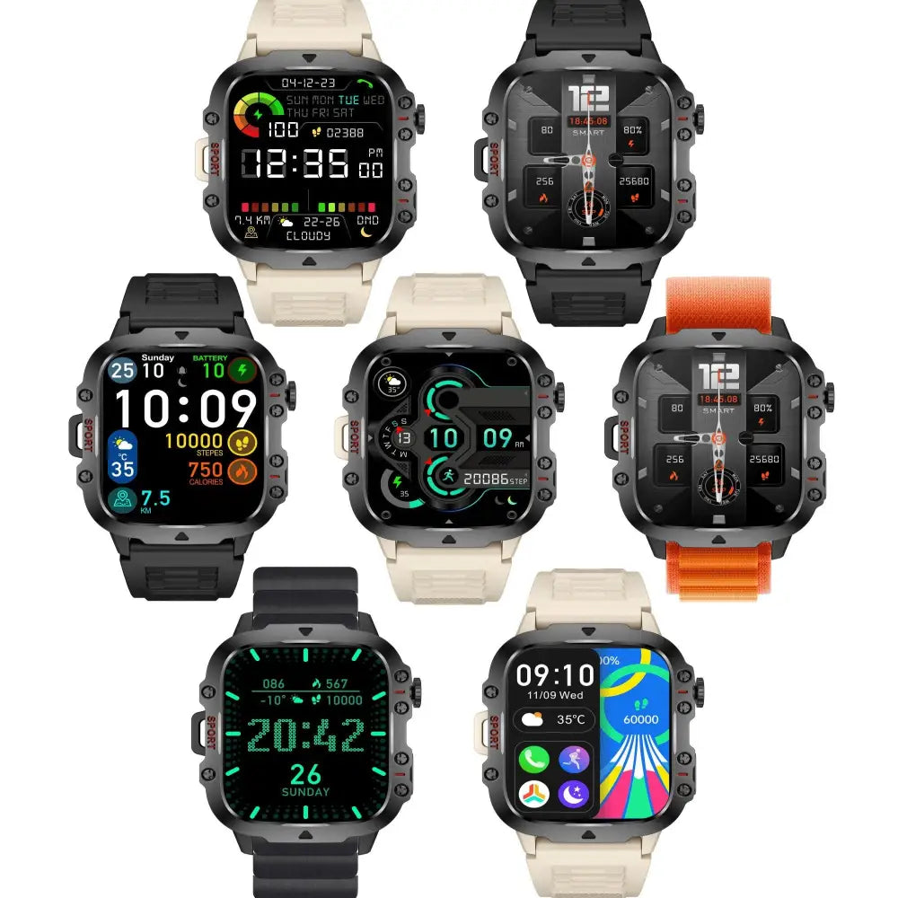 LIGE Casual Smart Watch – Voice Assistant (2 colours available) - TWS