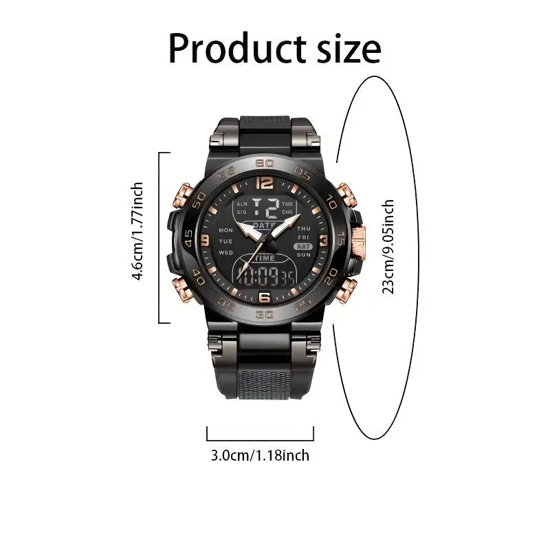 LIGE Men’s Quartz Watch (6 designs available) - TWS