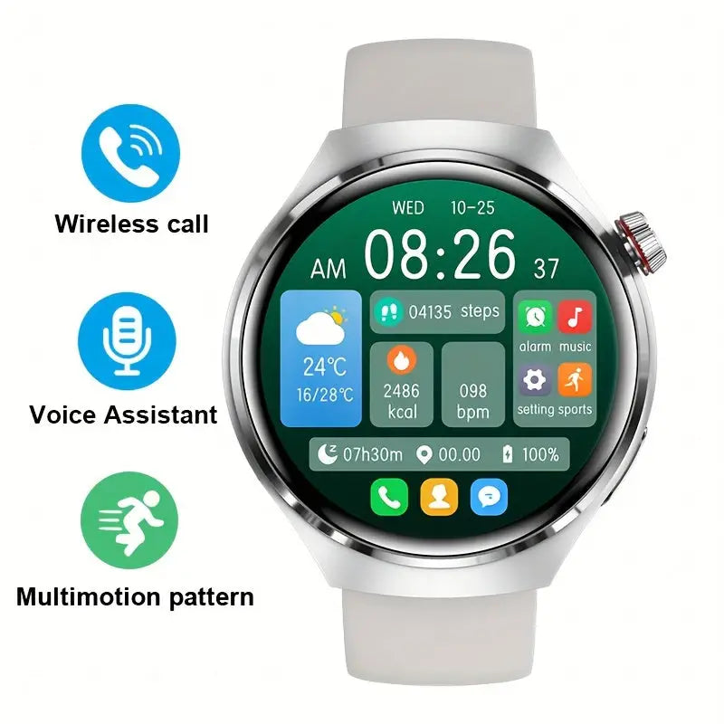 LIGE Men’s Smart Sport Watch (6 models available) - Silvery - TWS