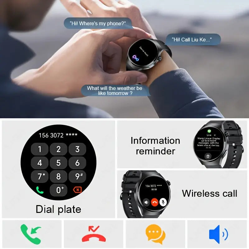 LIGE Men’s Smart Sport Watch (6 models available) - TWS