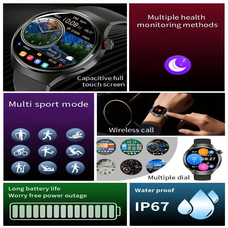 LIGE Men’s Smart Sport Watch (6 models available) - TWS