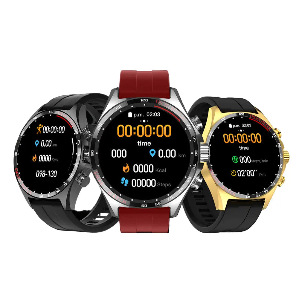 LIGE Men’s Smart Watch – Touch Screen with Wireless Calls & Fitness Tracking (6 designs available) - TWS