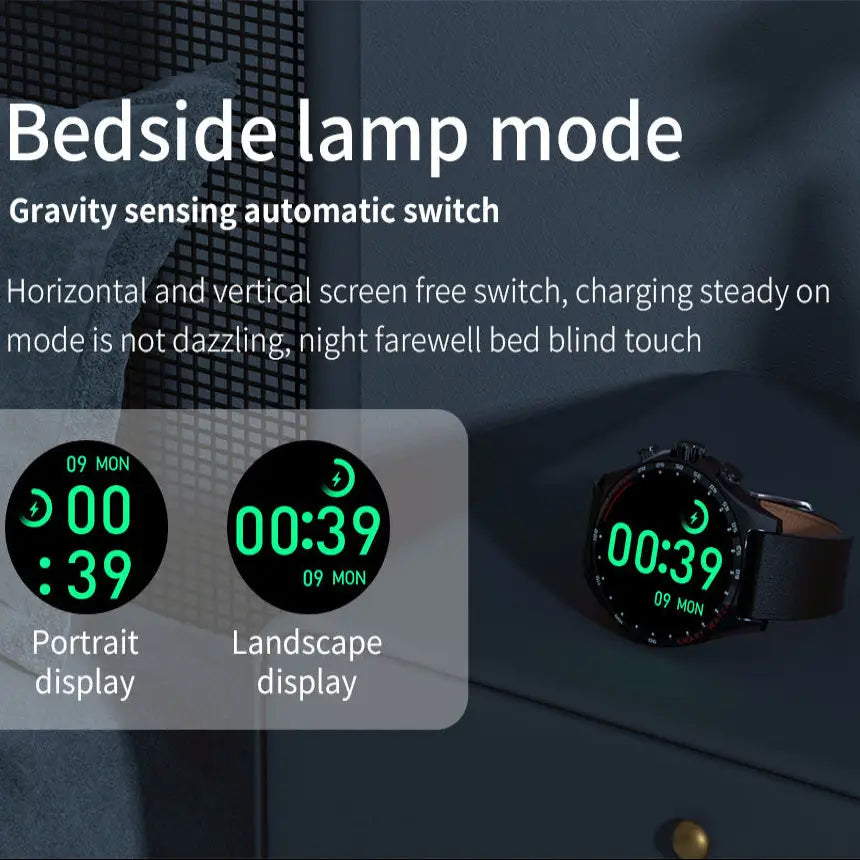 LIGE Men’s Smart Watch – Touch Screen with Wireless Calls & Fitness Tracking (6 designs available) - TWS