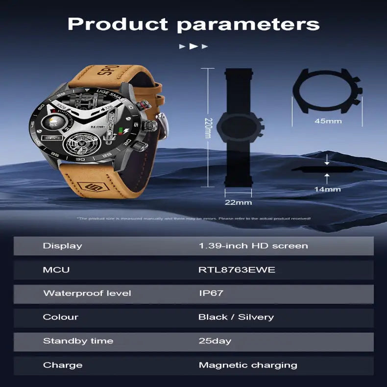LIGE Multifunctional Sports Smart Watch (8 different styles available) - TWS