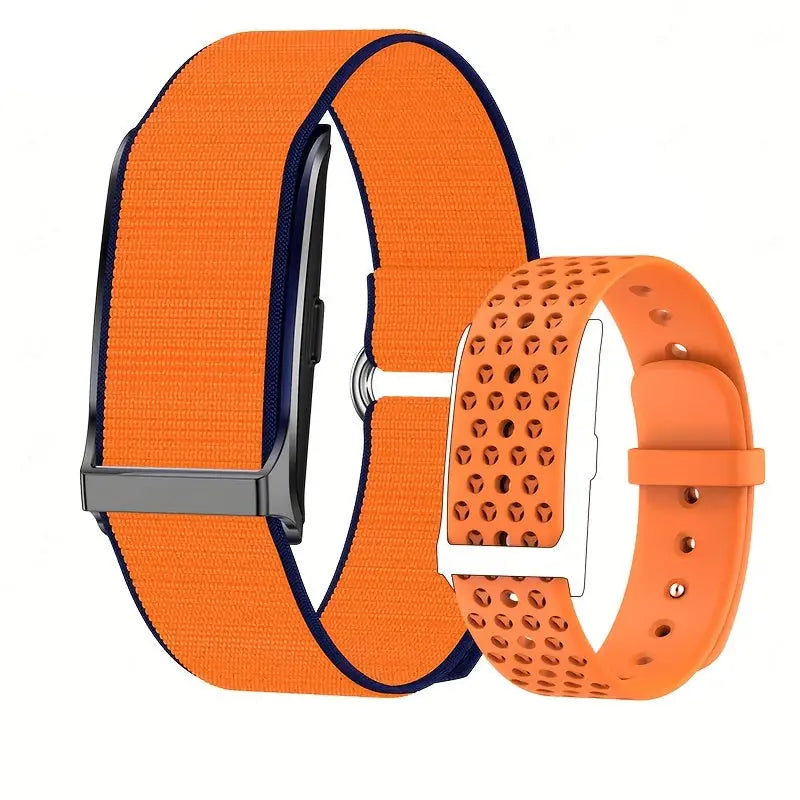 LIGE No-Screen Fitness Smartwatch – Ultra-Thin & Lightweight (available in 4 colours) - Orange - TWS