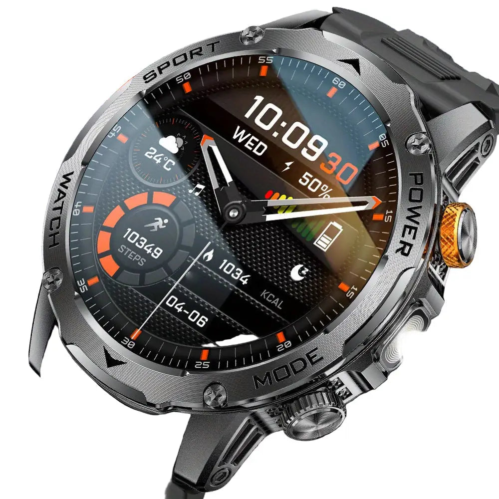 LIGE Smart Sports Watch – 1.7’’ HD Screen 15-Day Battery Wireless Calls (6 designs available) - TWS