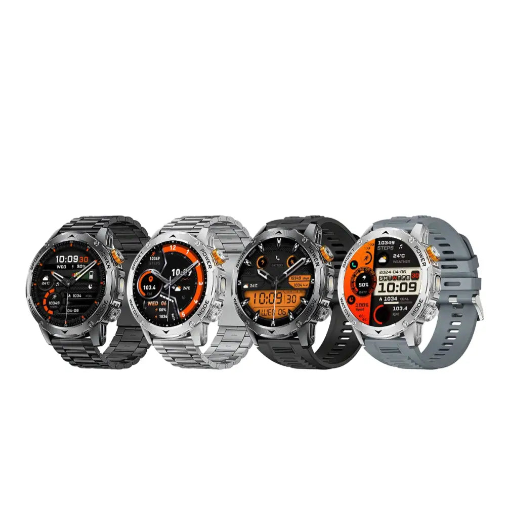 LIGE Smart Sports Watch – 1.7’’ HD Screen 15-Day Battery Wireless Calls (6 designs available) - TWS