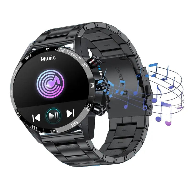 LIGE Smart Watch – 1.32’’ Full Touch Screen with Call Reminder Fitness & Life Tracking (available in Black & Silver)
