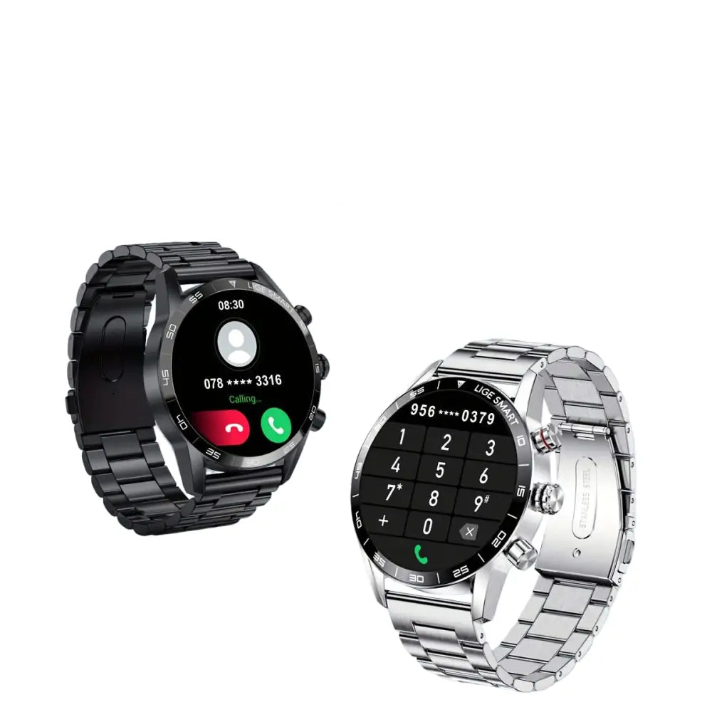 LIGE Smart Watch – 1.32’’ Full Touch Screen with Call Reminder Fitness & Life Tracking (available in Black & Silver)