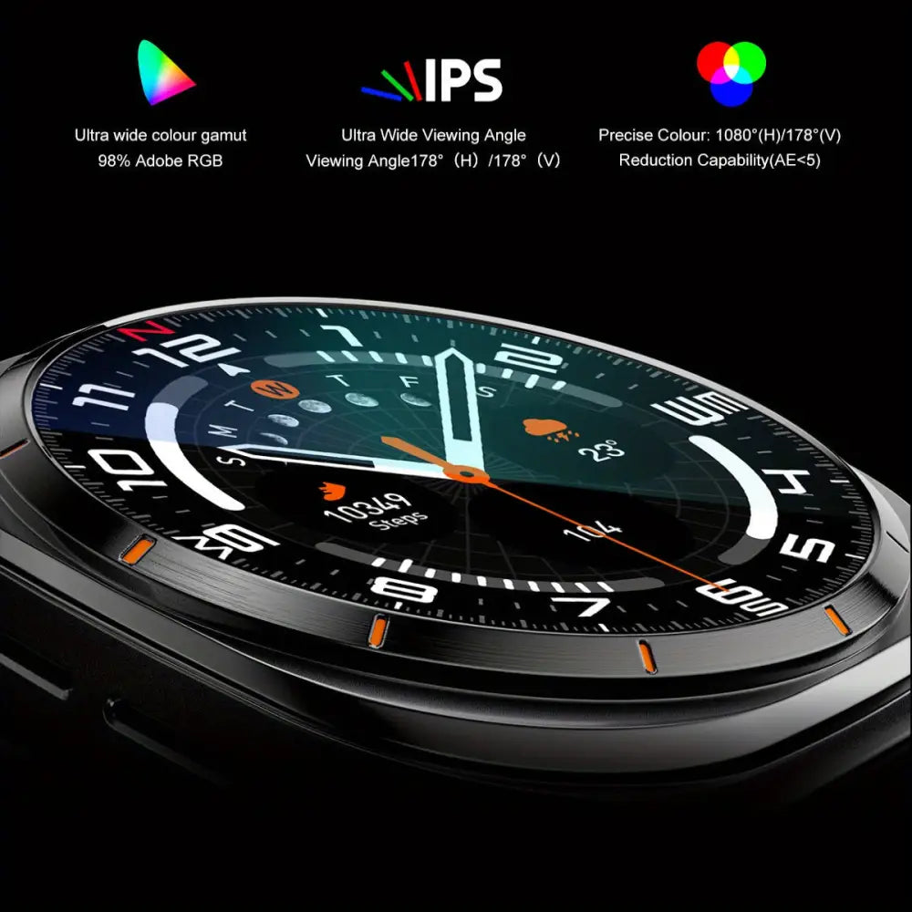 LIGE Smart Watch for Men & Women – 400mAh Battery 100+ Sports Modes (3 colours available) - TWS