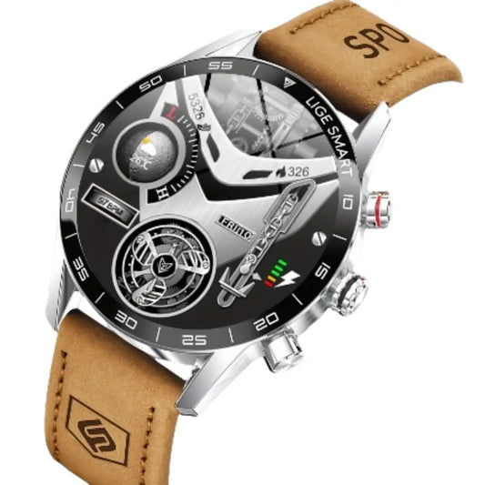 LIGE Smart Watch – Full Touch Screen with Wireless Calls (4 different types available) - TWS