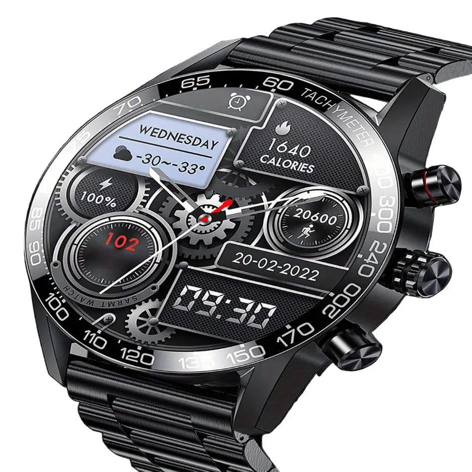 LIGE Smart Watch – Full Touch Screen with Wireless Calls (4 different types available) - TWS