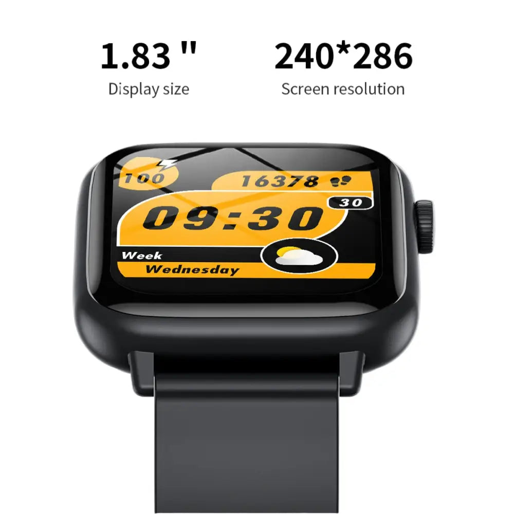 LIGE Smart Watch – HD TFT Screen Wireless Calls 128+ Sports Modes - TWS