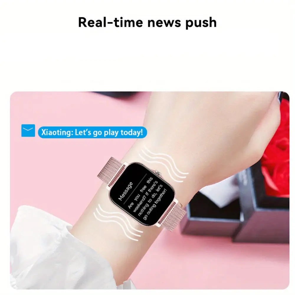 LIGE Smart Watch – Make/Answer Calls Custom Wallpaper Music Control (4 colours available) - TWS