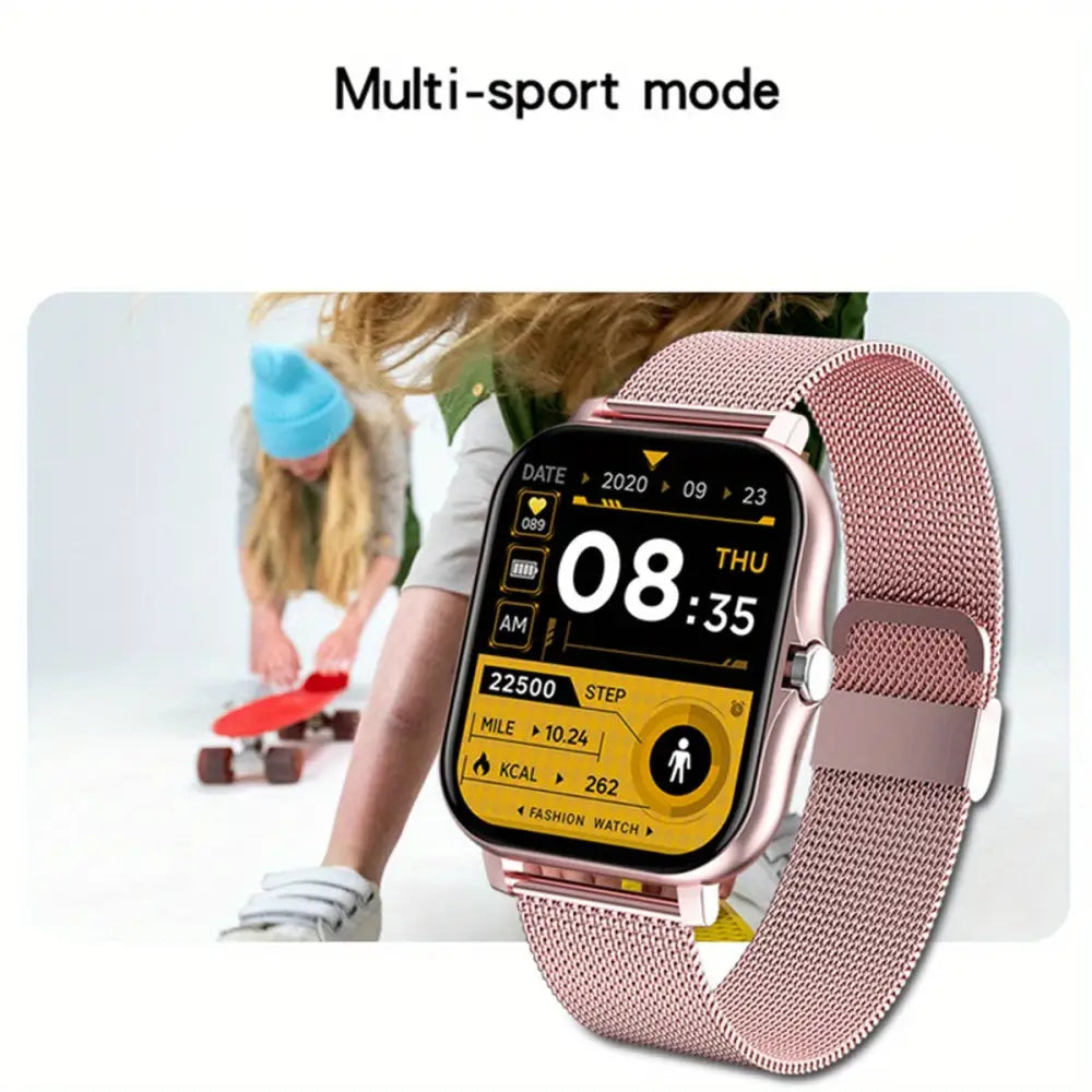 LIGE Smart Watch – Make/Answer Calls Custom Wallpaper Music Control (4 colours available) - TWS