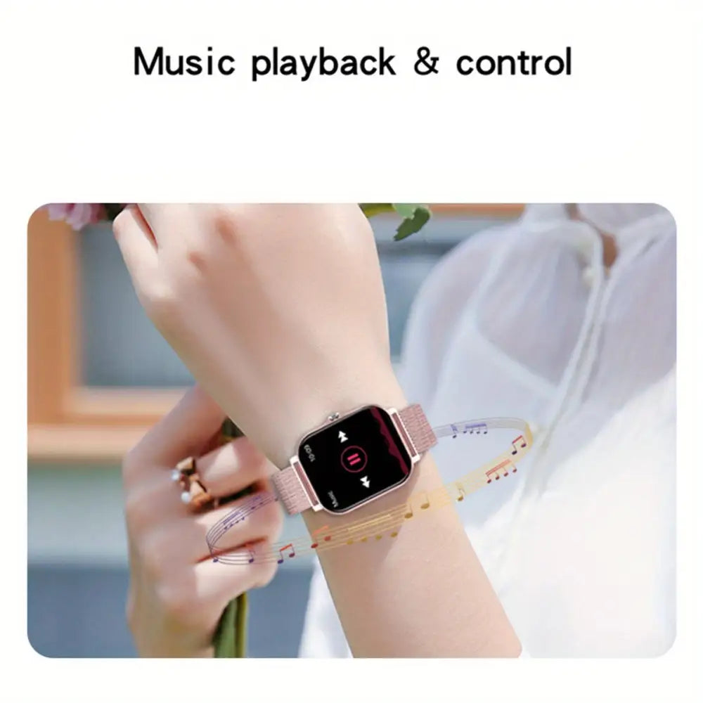 LIGE Smart Watch – Make/Answer Calls Custom Wallpaper Music Control (4 colours available) - TWS