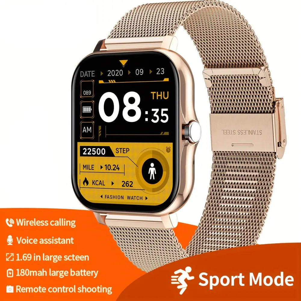 LIGE Smart Watch – Make/Answer Calls Custom Wallpaper Music Control (4 colours available) - TWS