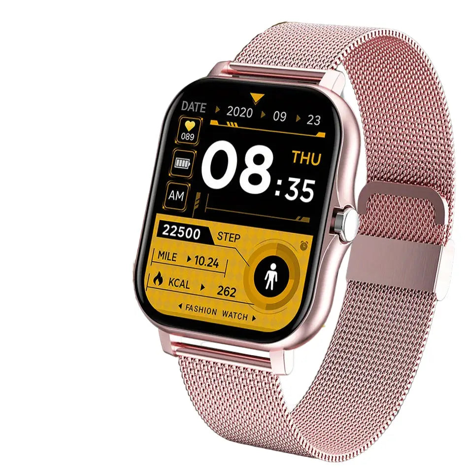 LIGE Smart Watch – Ultra-Thin Design with Wireless Calls (8 colours available) - TWS
