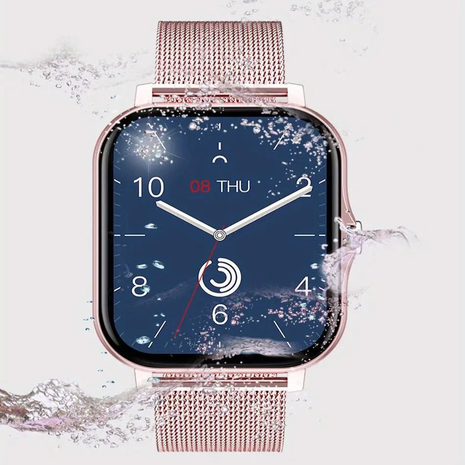 LIGE Smart Watch – Ultra-Thin Design with Wireless Calls (8 colours available) - TWS