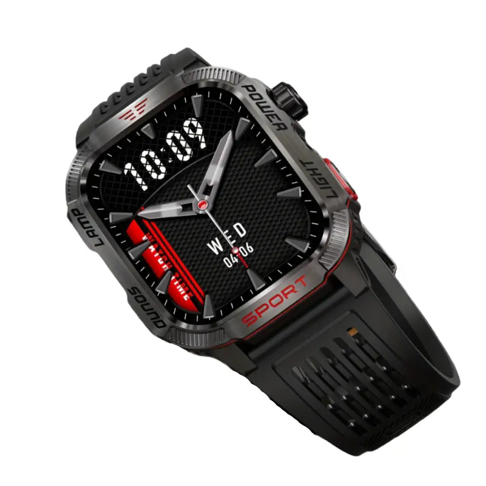 LIGE Smartwatch – HD Touch Display Wireless Calls Notifications Pedometer & Long Battery Life - Green - TWS
