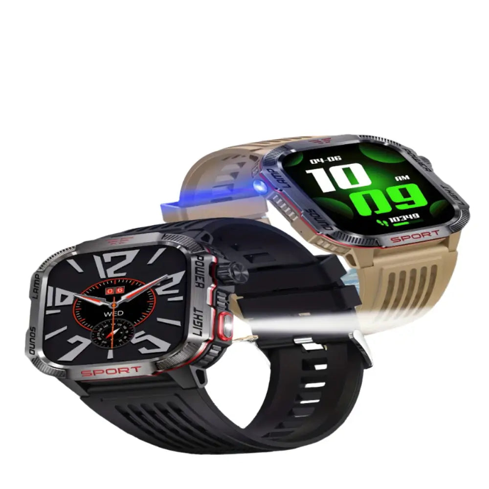 LIGE Smartwatch – HD Touch Display Wireless Calls Notifications Pedometer & Long Battery Life - Green - TWS