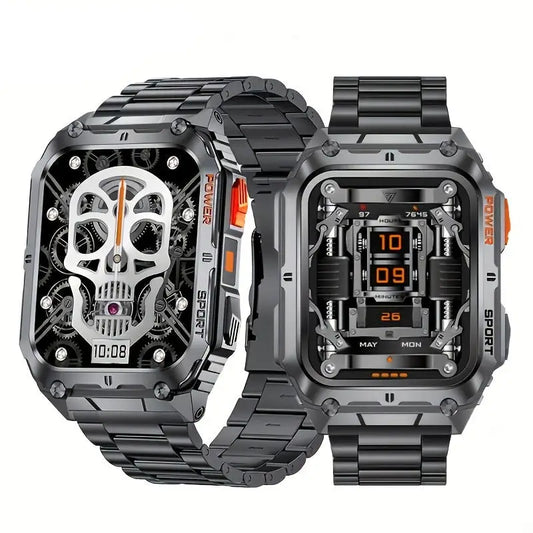 LIGE Smartwatch – Wireless Calling 100+ Sports Modes AI Voice (4 types available) - TWS