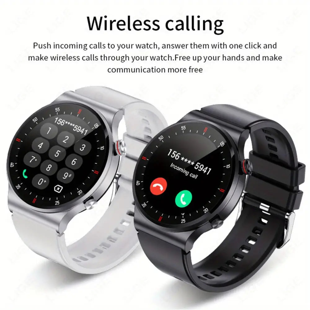 LIGE Sports Watch with Step Counter Alarm Wireless Calls Weather Forecast (8 types available) - TWS