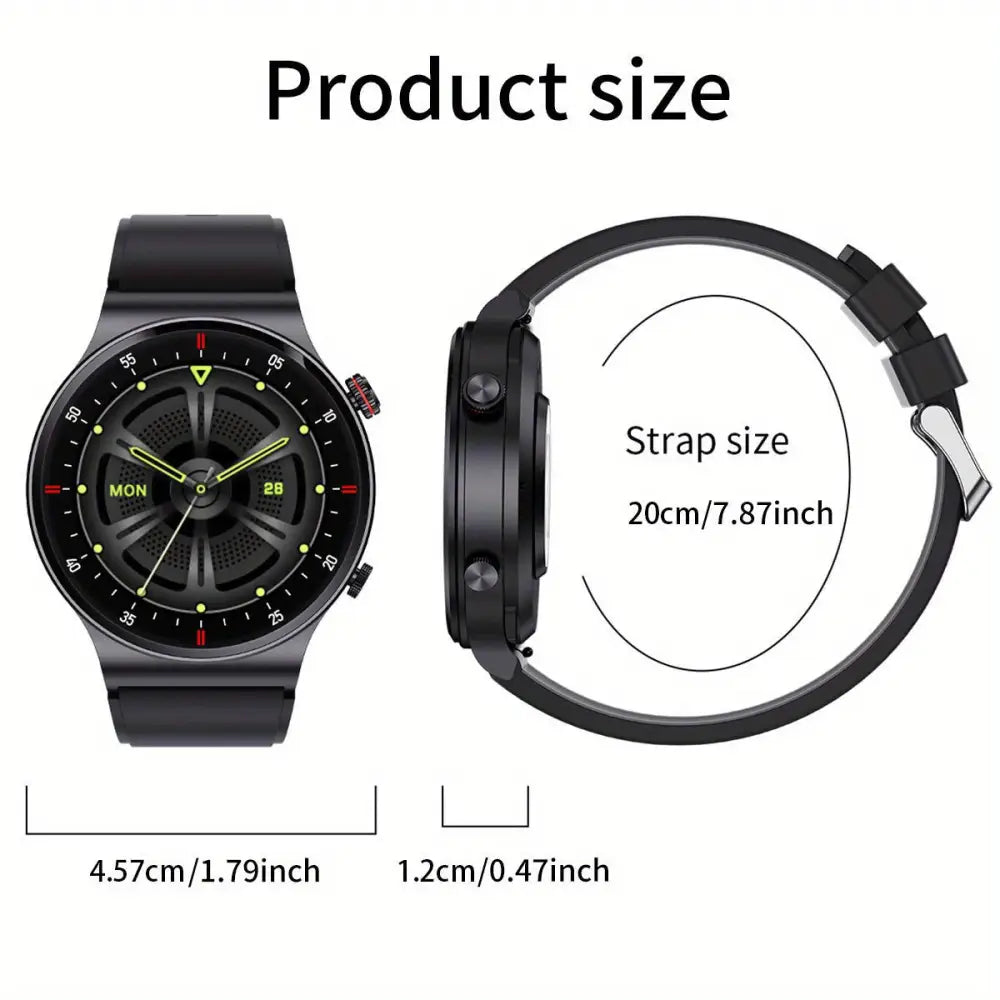 LIGE Sports Watch with Step Counter Alarm Wireless Calls Weather Forecast (8 types available) - TWS