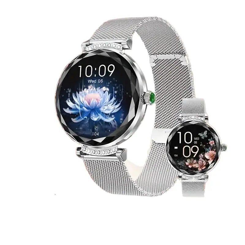 LIGE Women’s Smart Watch – HD Display Sports Tracker (2 colours available) - Silvery - TWS