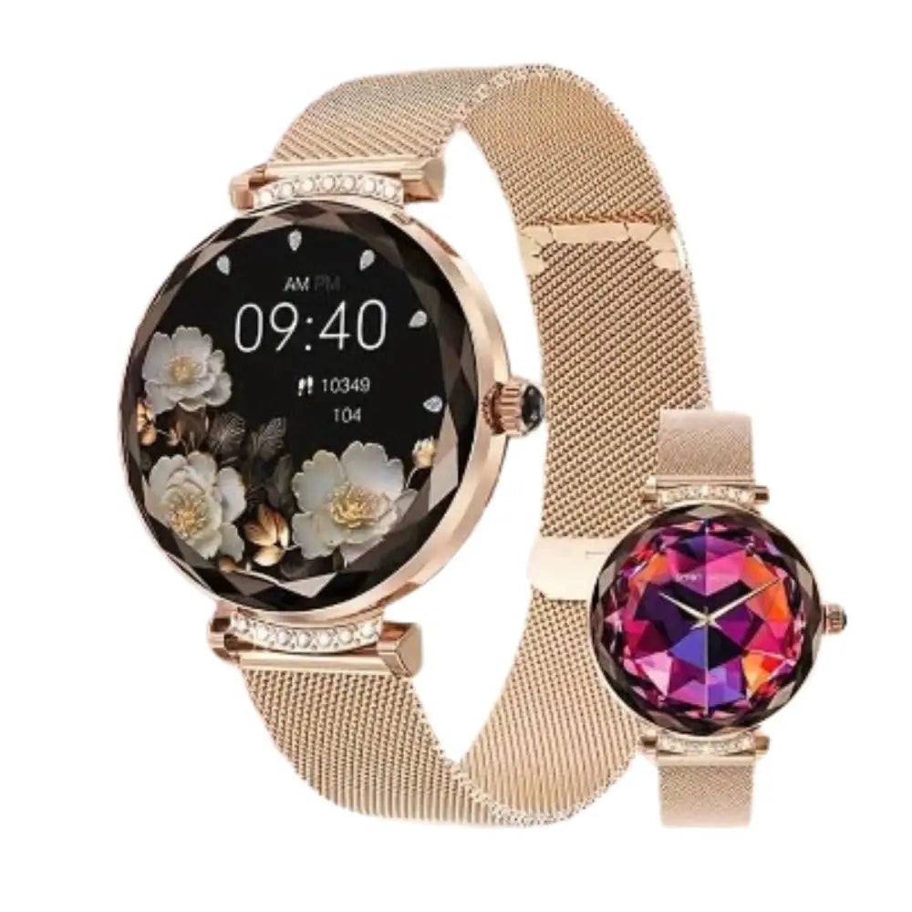 LIGE Women’s Smart Watch – HD Display Sports Tracker (2 colours available) - Rose Red - TWS