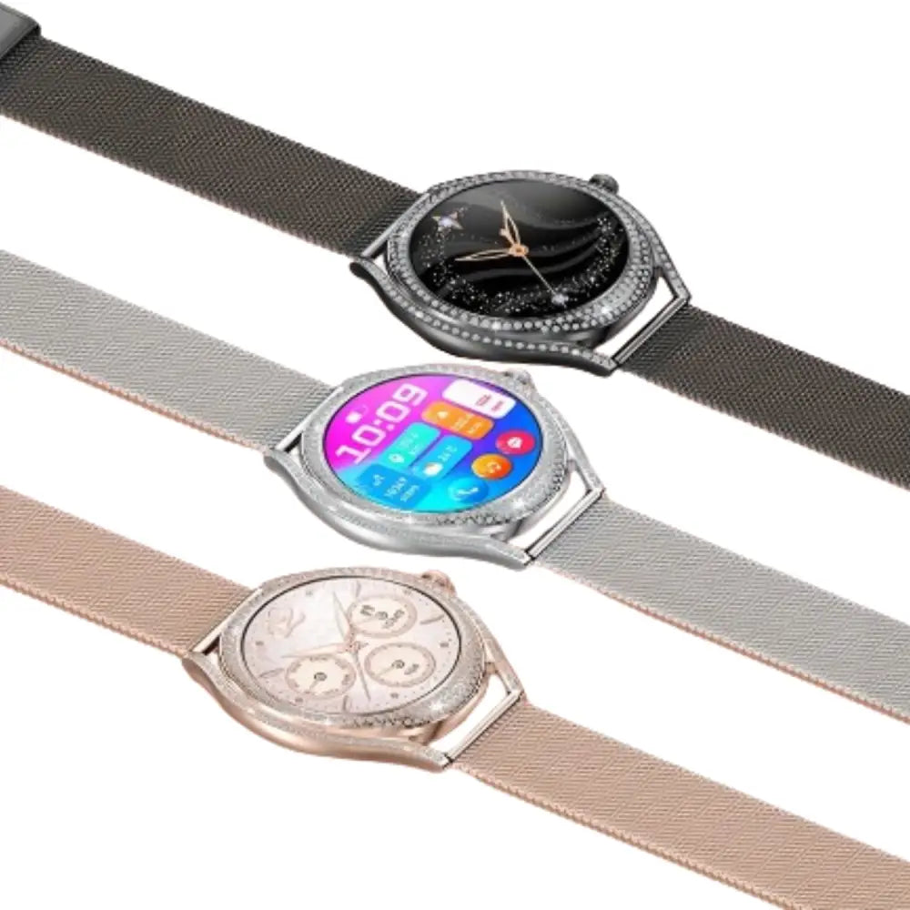 LIGE Women’s Smartwatch – 3.25cm AMOLED Fitness Tracker with 100+ Sports Modes (3 colours available) - TWS