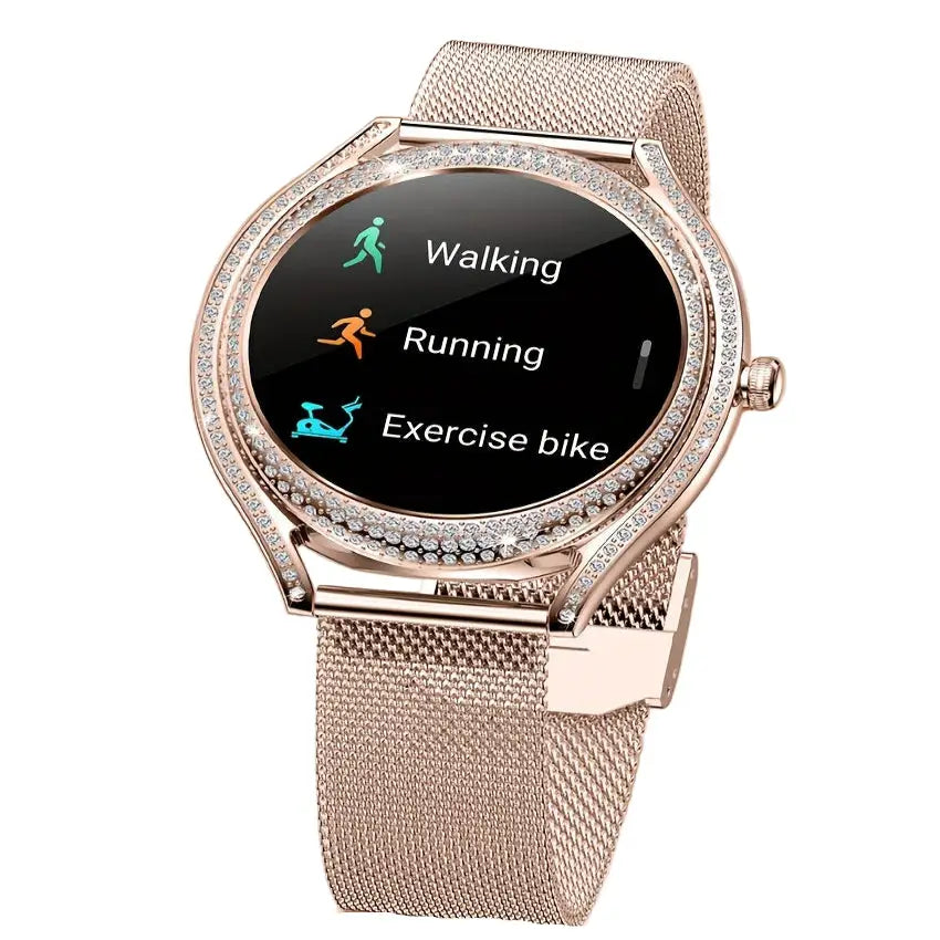 LIGE Women’s Smartwatch – 3.25cm AMOLED Fitness Tracker with 100+ Sports Modes (3 colours available) - TWS