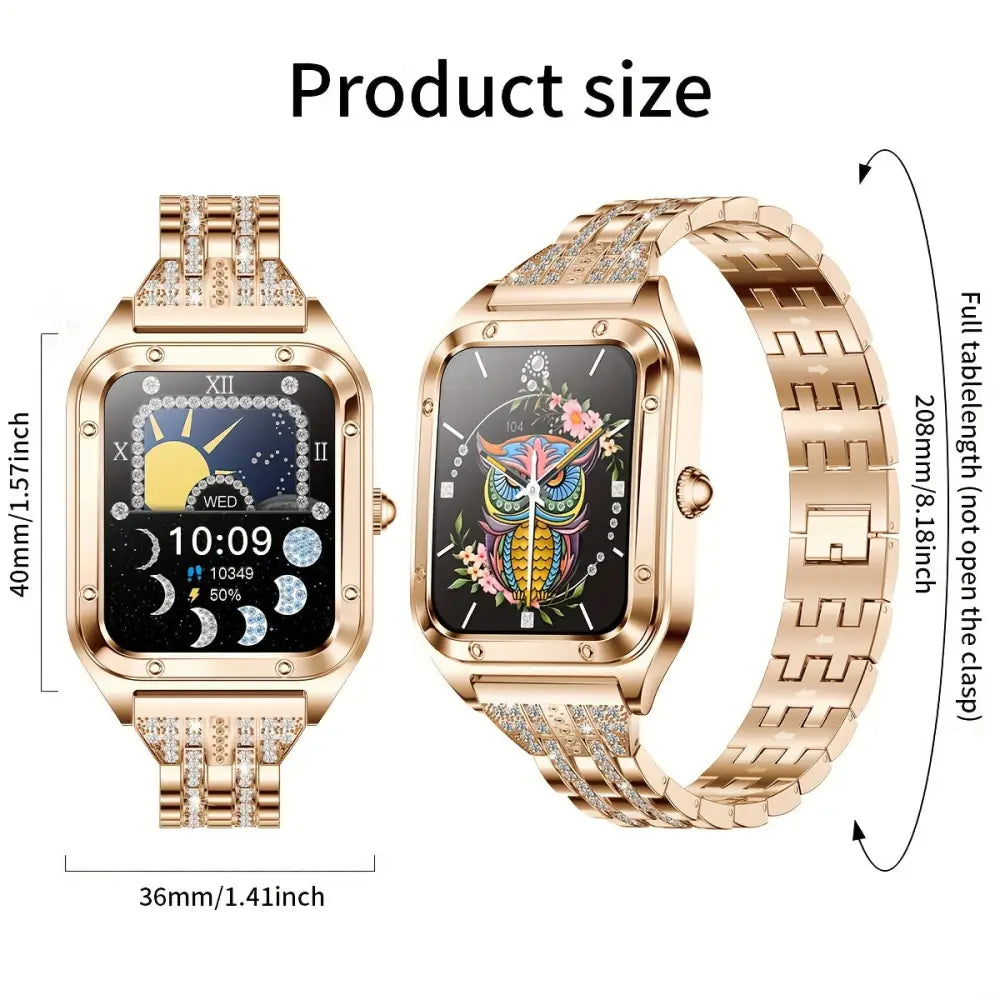 LIGE Women’s Smartwatch – Full Touch Screen - TWS